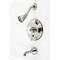 Kingston Brass KB36360PX Tub and Shower Faucet, Polished Nickel KB36360PX - alternate 2